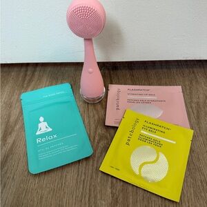 Brand New PMD Clean Electric Facial Scrubber and Patchology and Good Patch